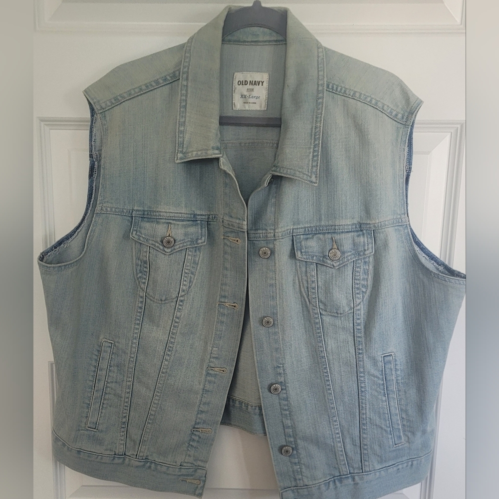 Jean Jacket Vest